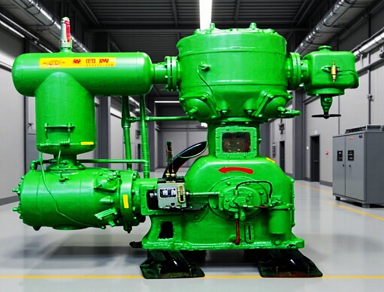 传统L型活塞空压机